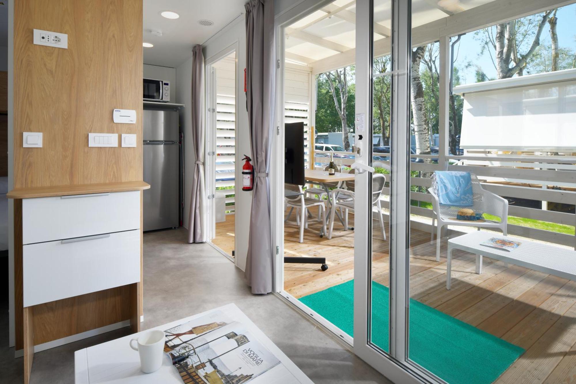 Isamar Holiday Village Ca Lino エクステリア 写真 Interior of a mobile home